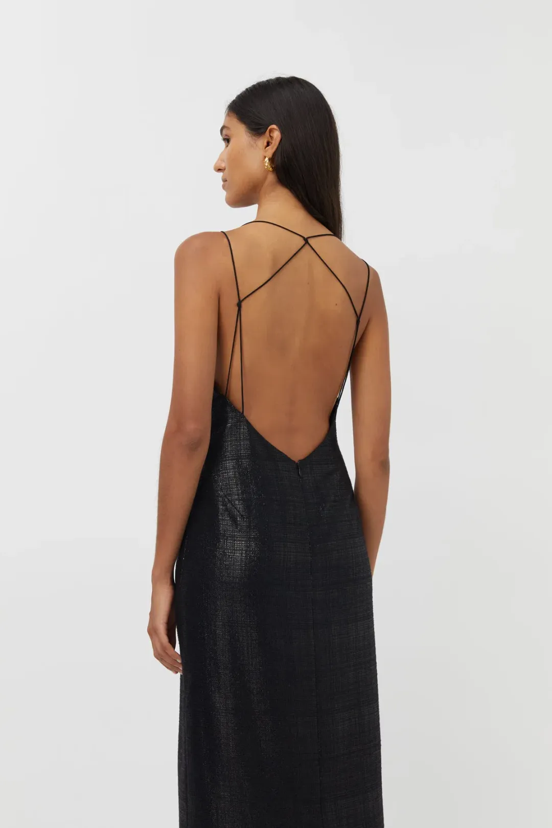 Camilla and Marc Belmont Dress Black Size 10 for rent on The Volte - main image