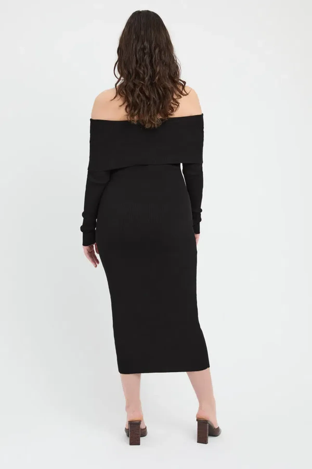 Kookai Lola Midi Dress Black Size 12 - Image 3