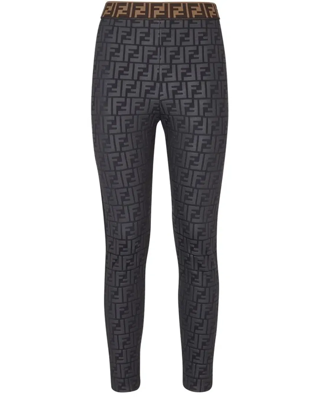 Fendi Monogram Leggings FF Print Size AU 8  for rent on The Volte - main image