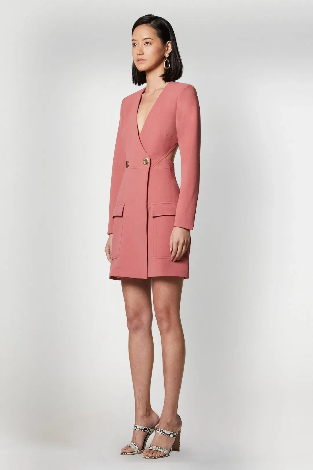 Elliatt Ametrine Dress Rose Size S/Au 8  for rent on The Volte - main image