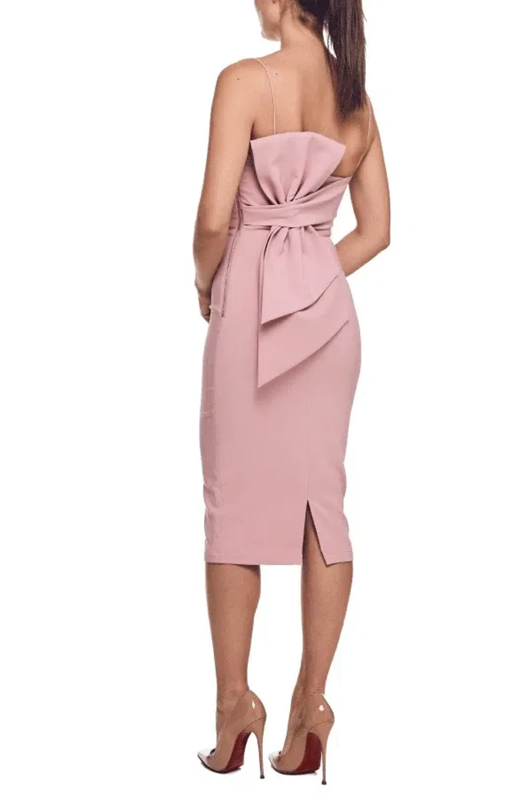 Bianca and Bridgett Andrea Dress Blush Size 6 for rent on The Volte - main image
