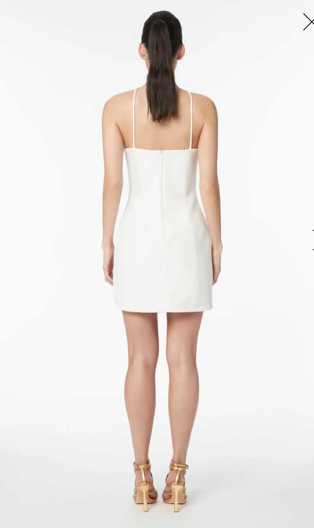 Manning Cartell Cosmic Turn Mini Dress White Size 6 / XS for rent on The Volte - main image