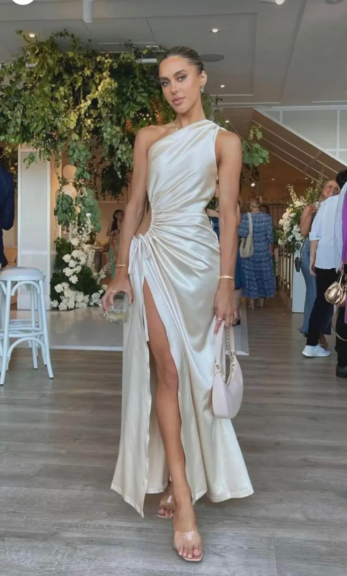 Sonya Moda Nour Maxi Dress in Ocean Pearl Size 10 - Image 5