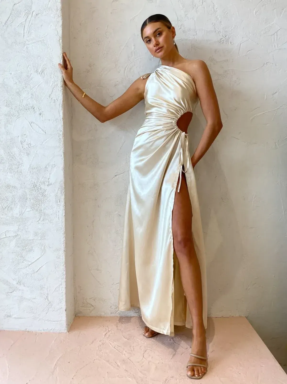 Sonya Nour Maxi Dress in Ocean Pearl Size 8 - Image 1