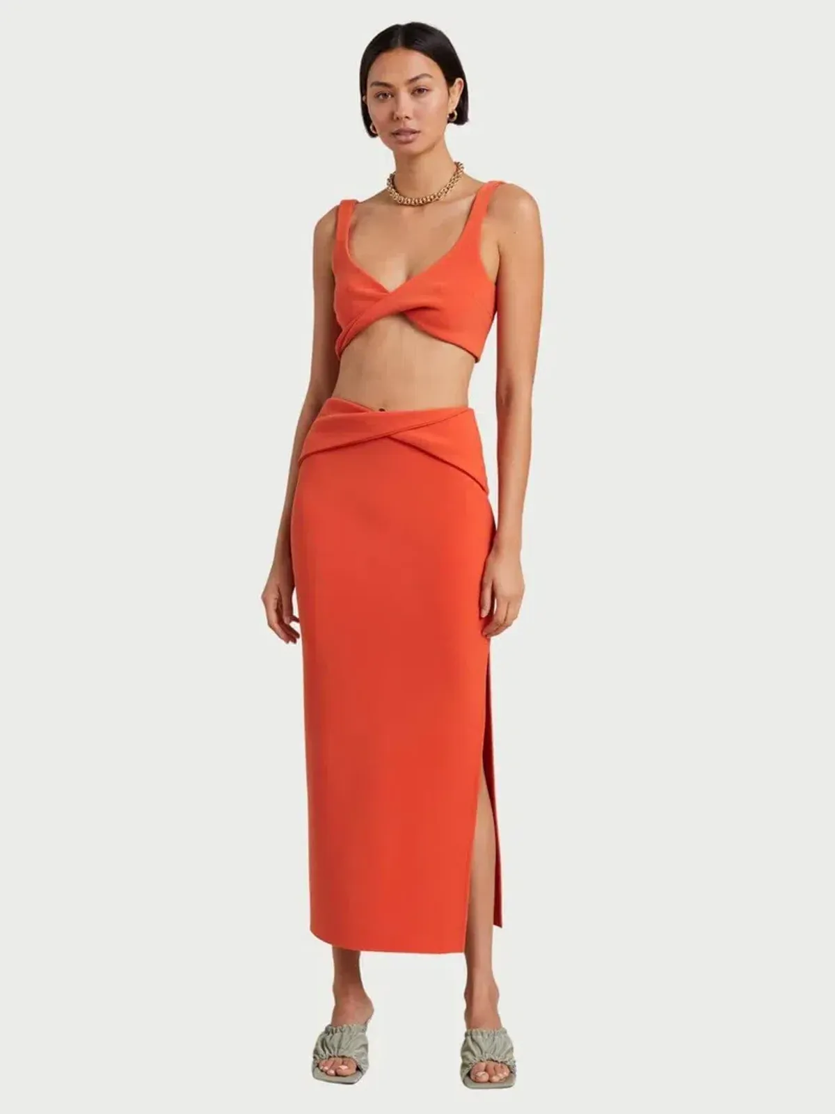 Bec & Bridge Clover Set Flame Orange Size 8 - Image 3