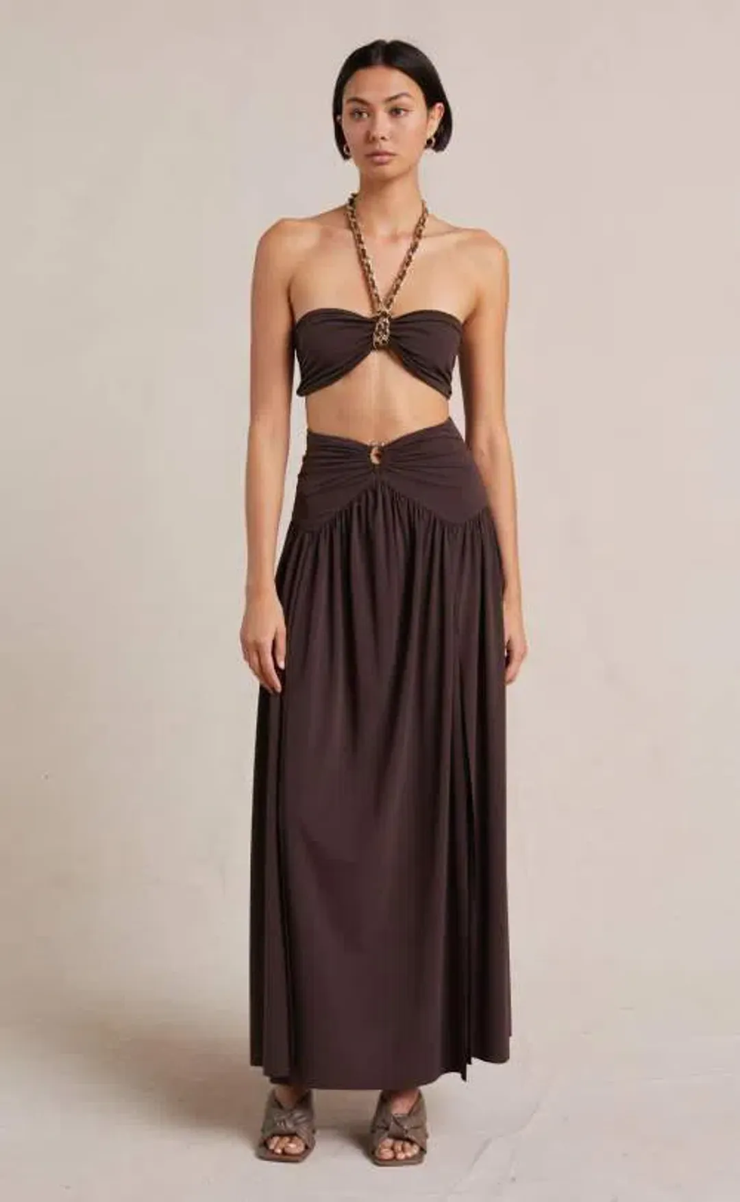 Bec & Bridge Jolene Set Brown Size 6/8 for rent on The Volte - main image