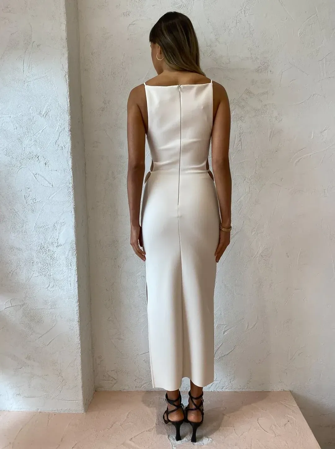 Bec & Bridge Cammi Dress in Vanilla Size 6 for rent on The Volte - main image