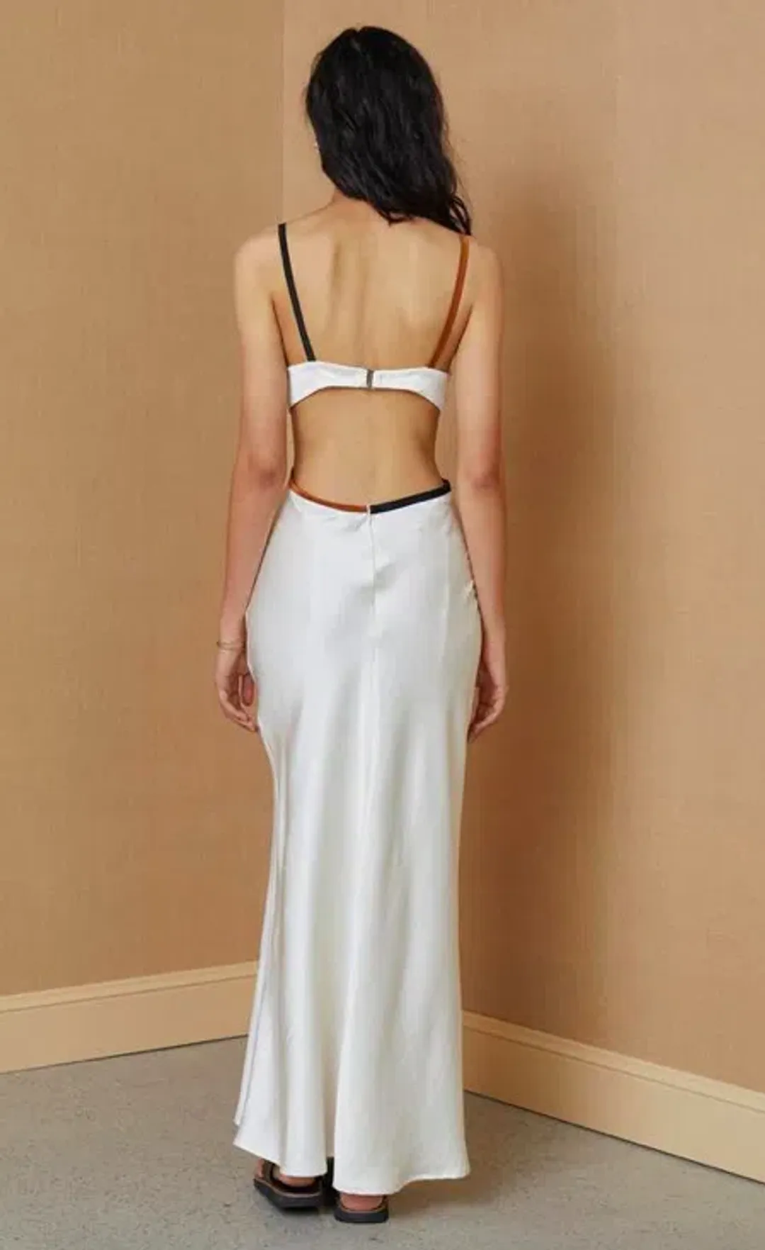 Bec & Bridge Toi Et Moi Dress White Size 8 for rent on The Volte - main image