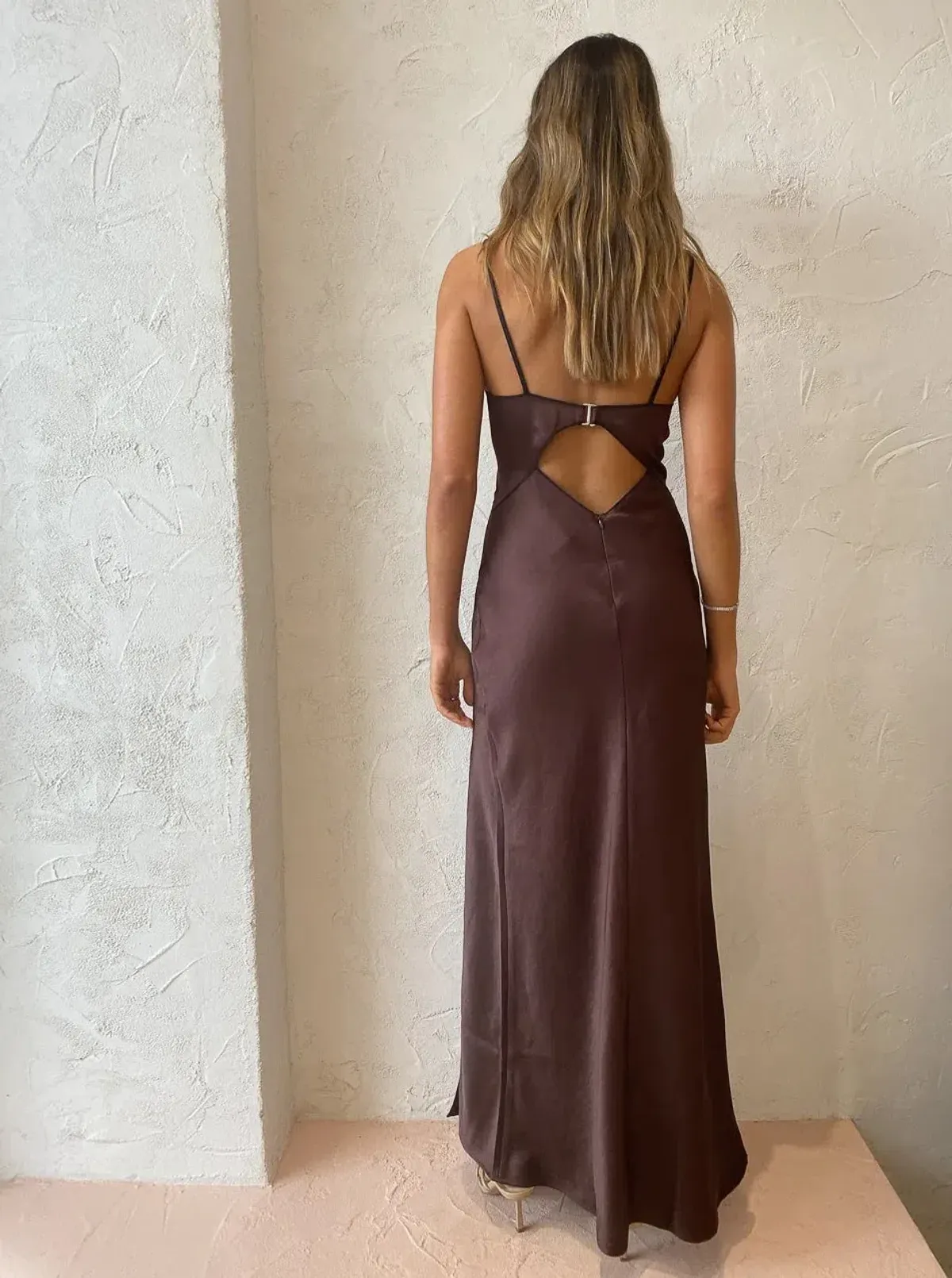 Bec & Bridge Hazel Maxi Dress Brown Size 8 / S - Image 4