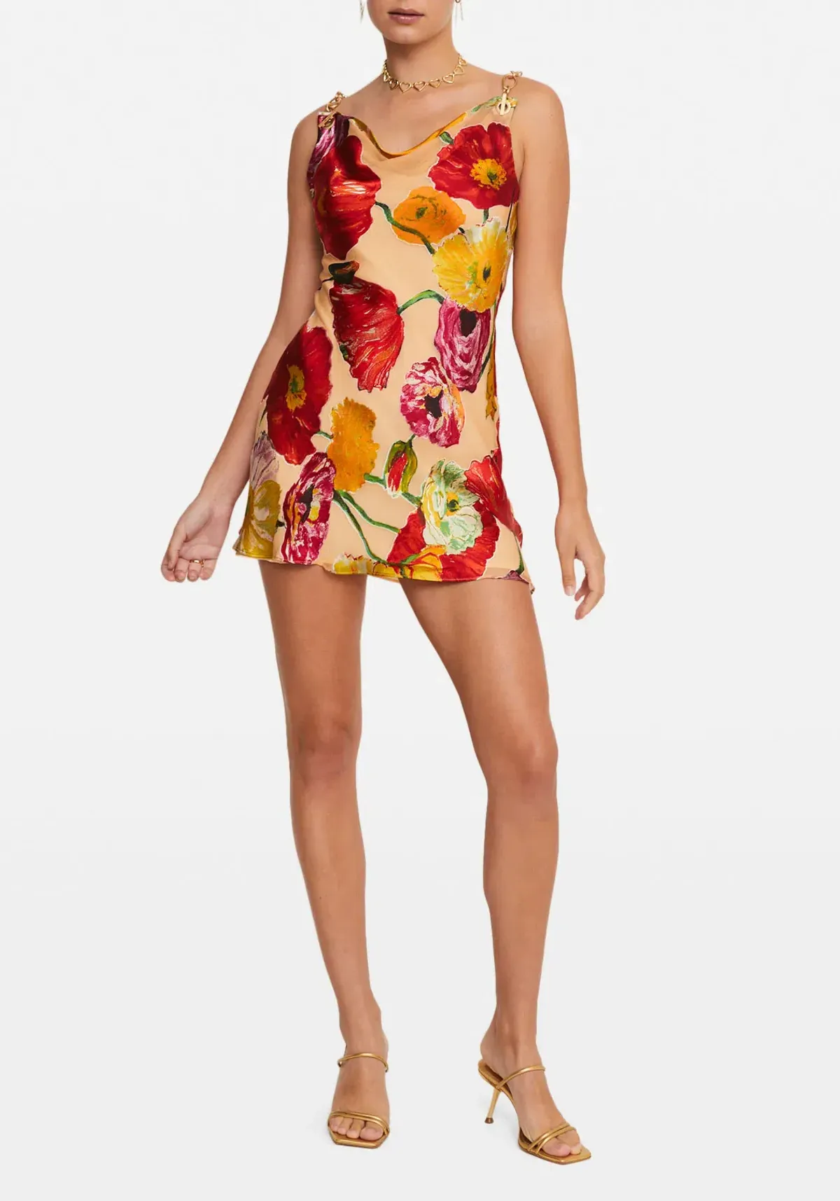 Cult Gaia Nerida Mini Dress Floral Size XS / Au 6 for rent on The Volte - main image