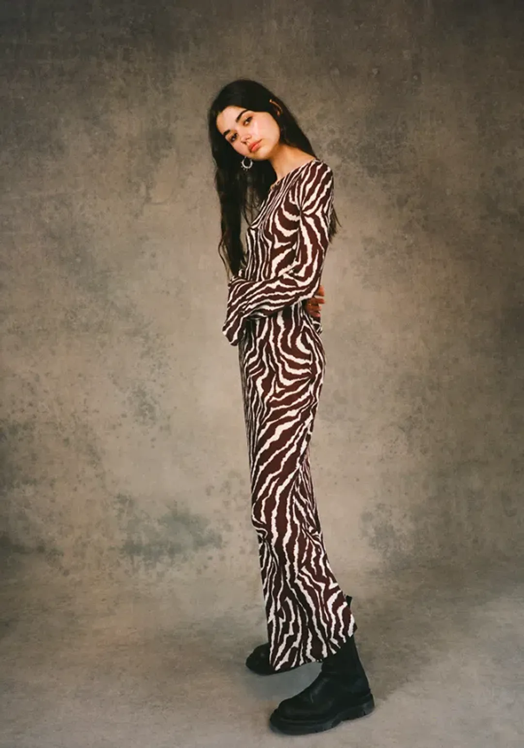 Realisation Par Gia Maxi Dress in Animal Size 6 / XS for rent on The Volte - main image