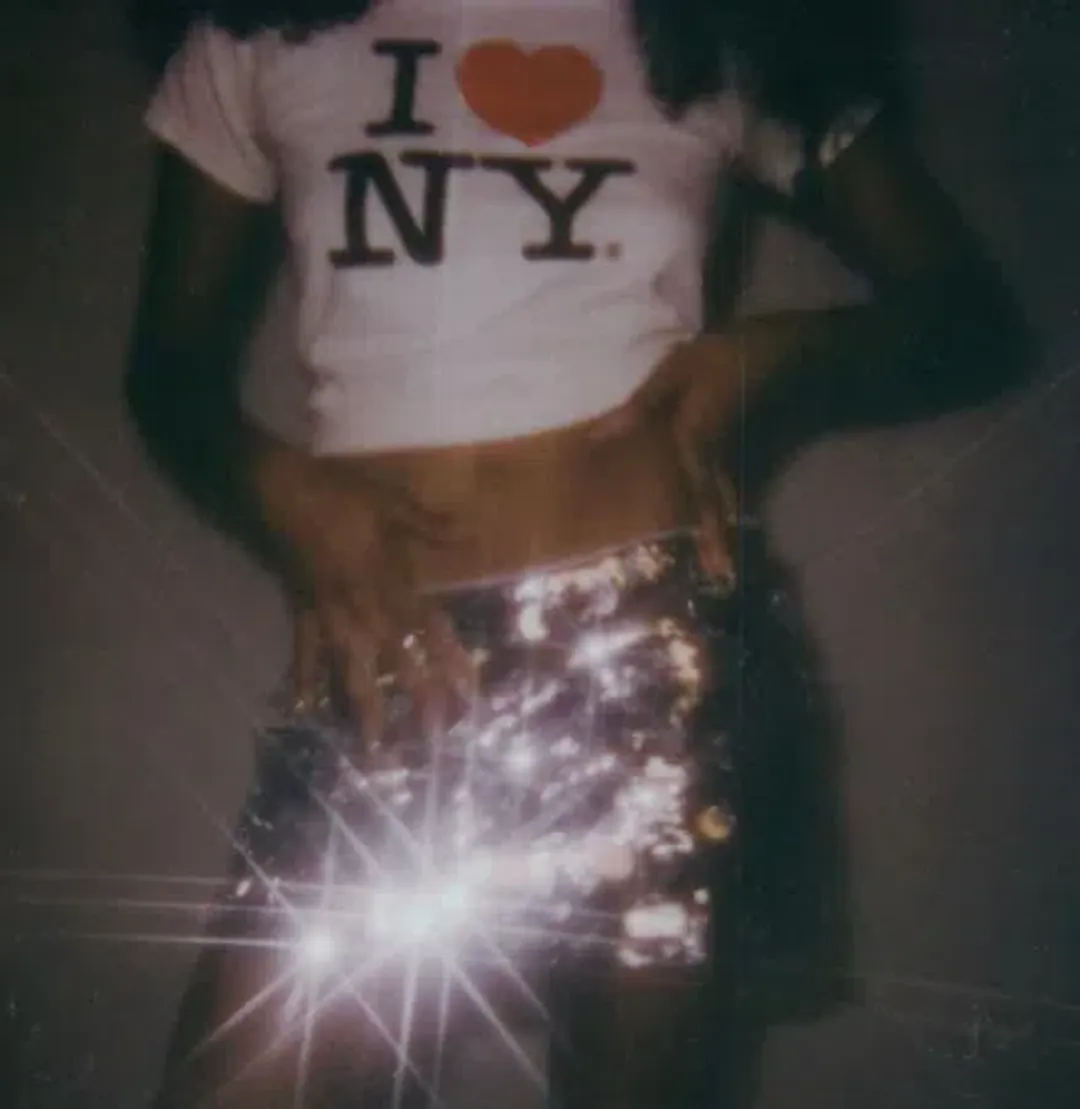 Danielle Guizio Low rise Paillette Skirt  for rent on The Volte - main image