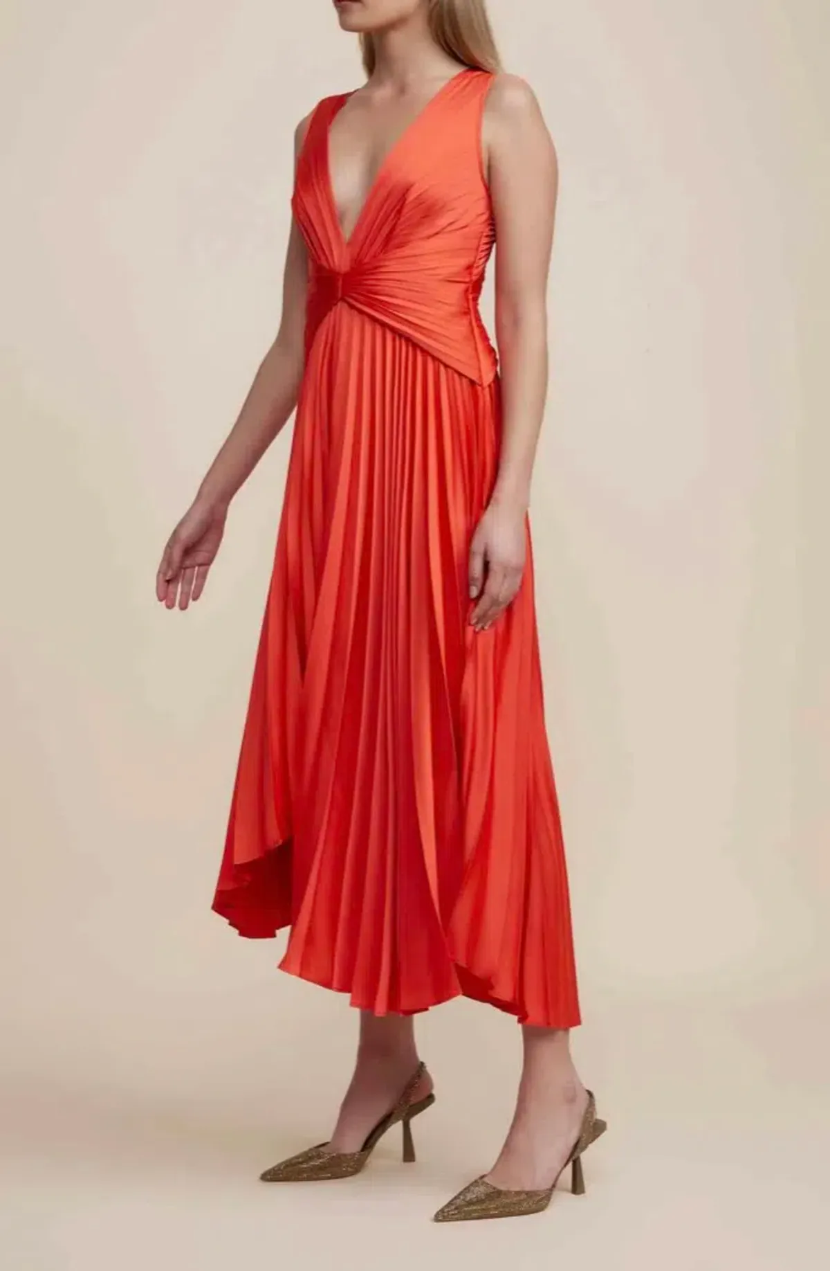 ACLER   Darley Dress   Watermelon/Red    Size 10 - Image 2