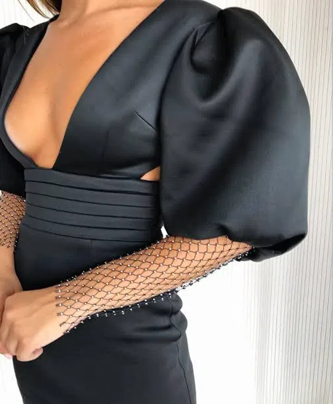 Eliya the Label Gravity Mini Dress Black Size XS / Au 6 for rent on The Volte - main image