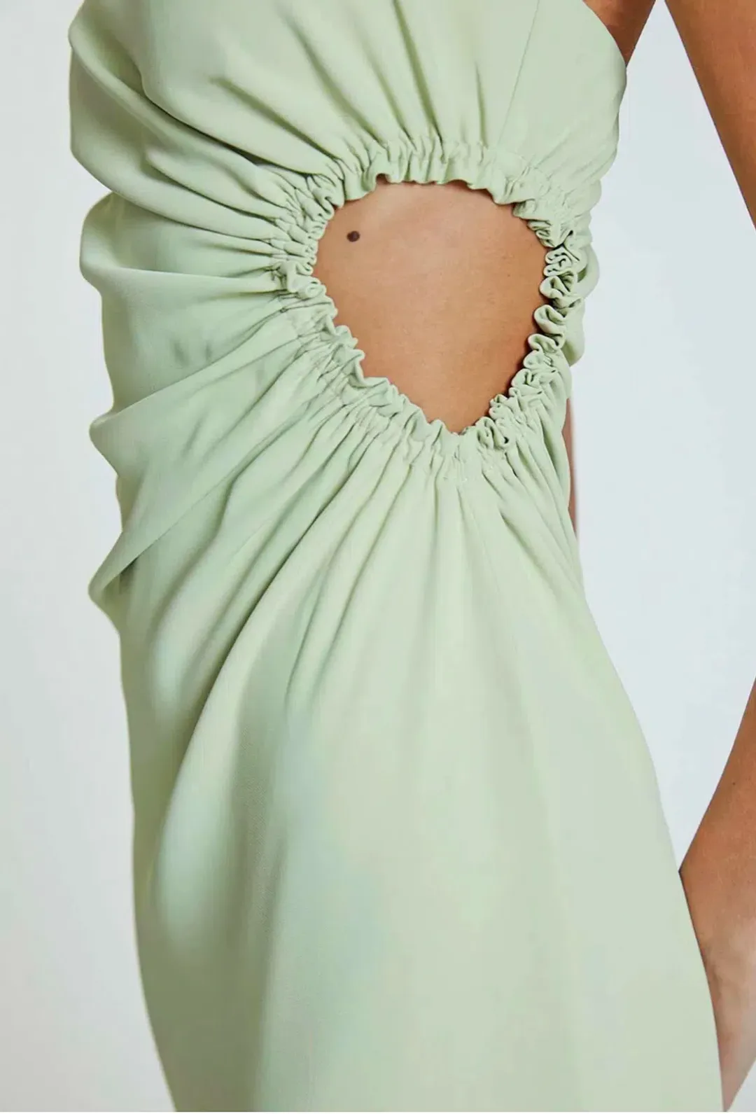 By Johnny Selena Strapless Dress Green Size 8 / S for rent on The Volte - main image