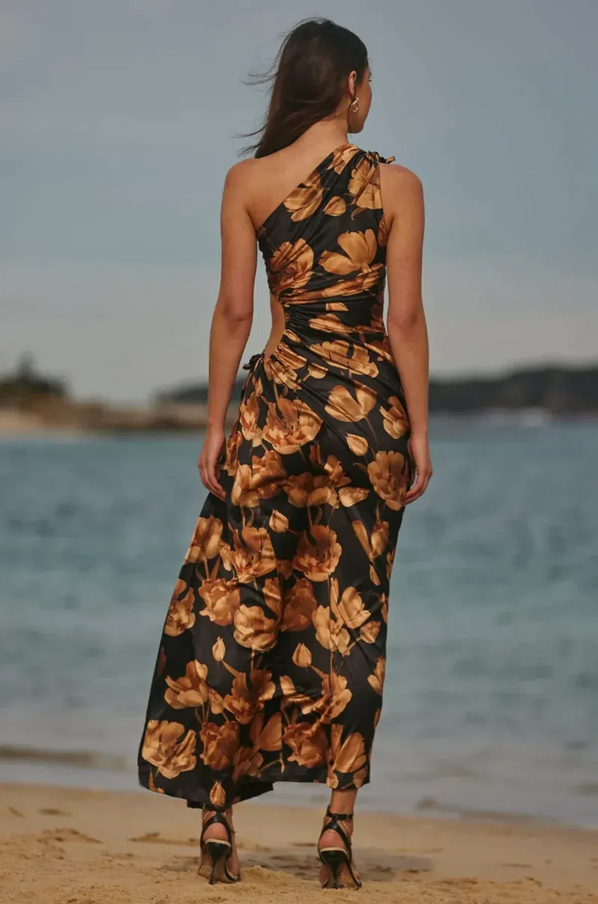 Sonya Moda Nour Marbella Maxi Dress Floral Size 12 - Image 4