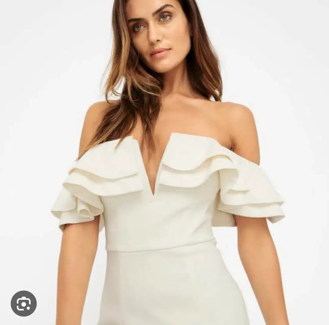 Sheike Avery Dress White Size AU 8 for rent on The Volte - main image