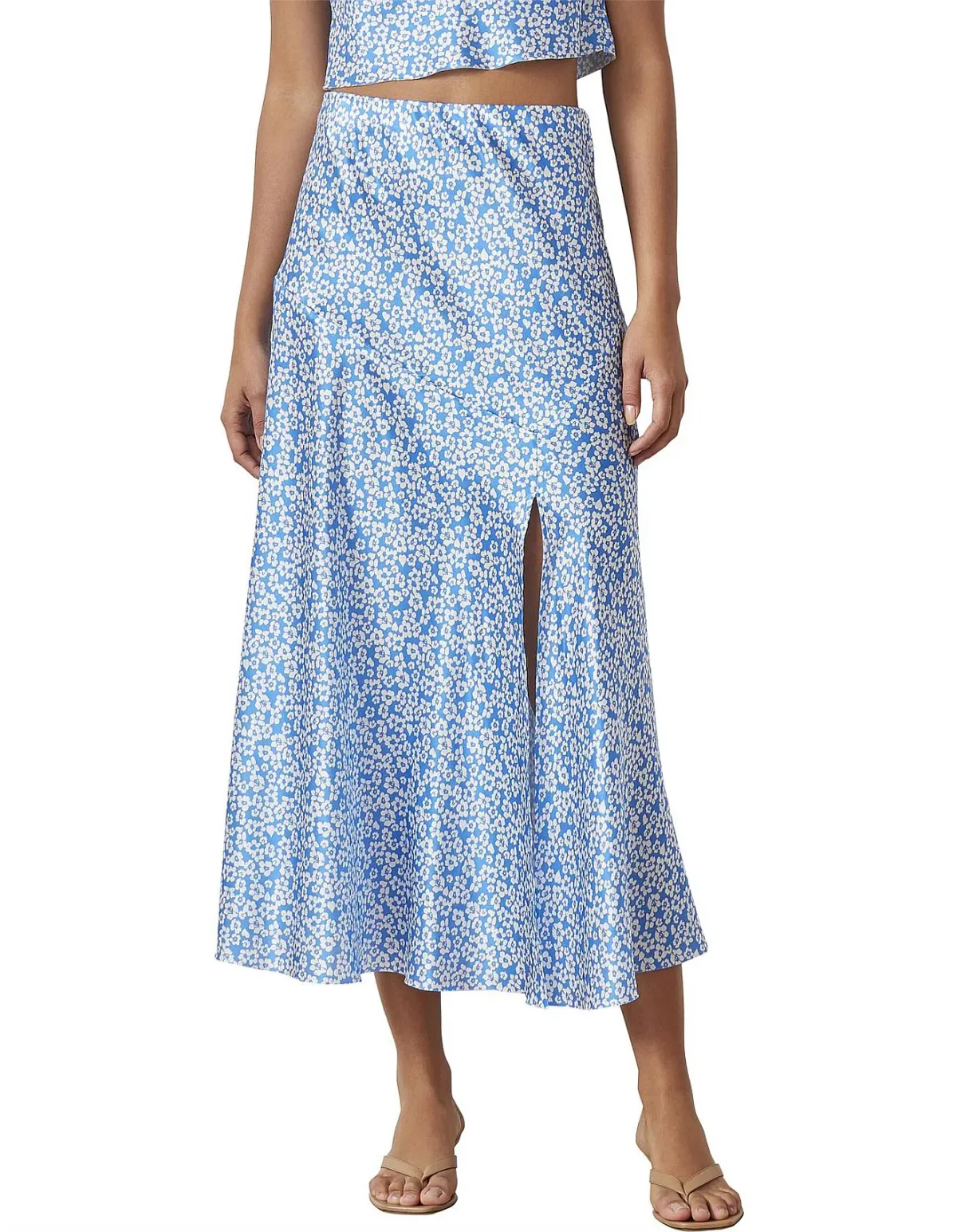 Bec & Bridge Alizee Midi Skirt Blue Size 10 / M - Image 2