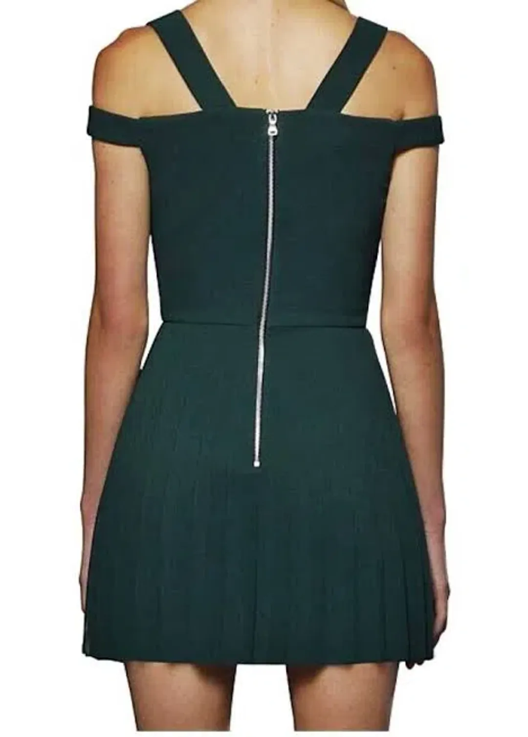 By Johnny Emerald City Mini Dress Green Size 12 for rent on The Volte - main image