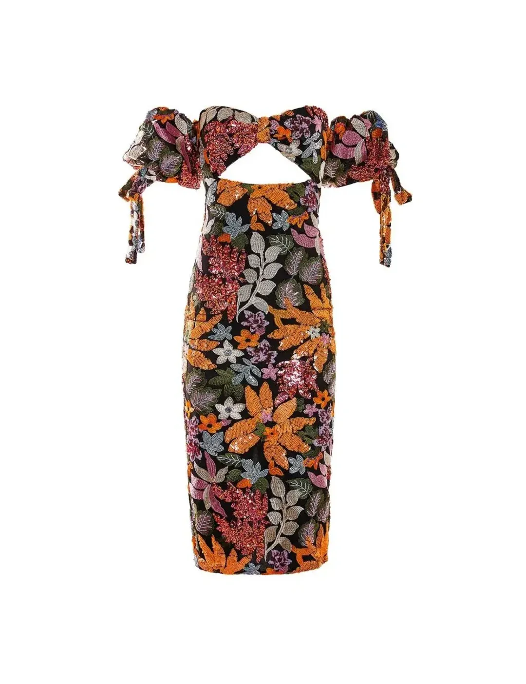 Alamour the Label Flora Midi Dress Sequin Size M/ AU 10 for rent on The Volte - main image