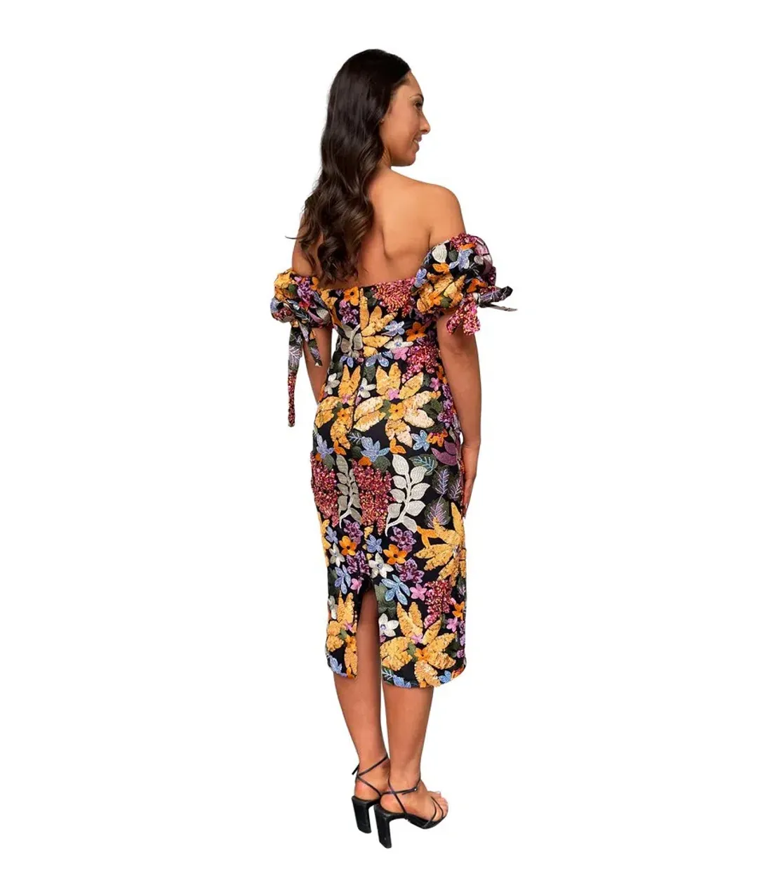 Alamour the Label Flora Midi Dress Sequin Size M/ AU 10 for rent on The Volte - main image