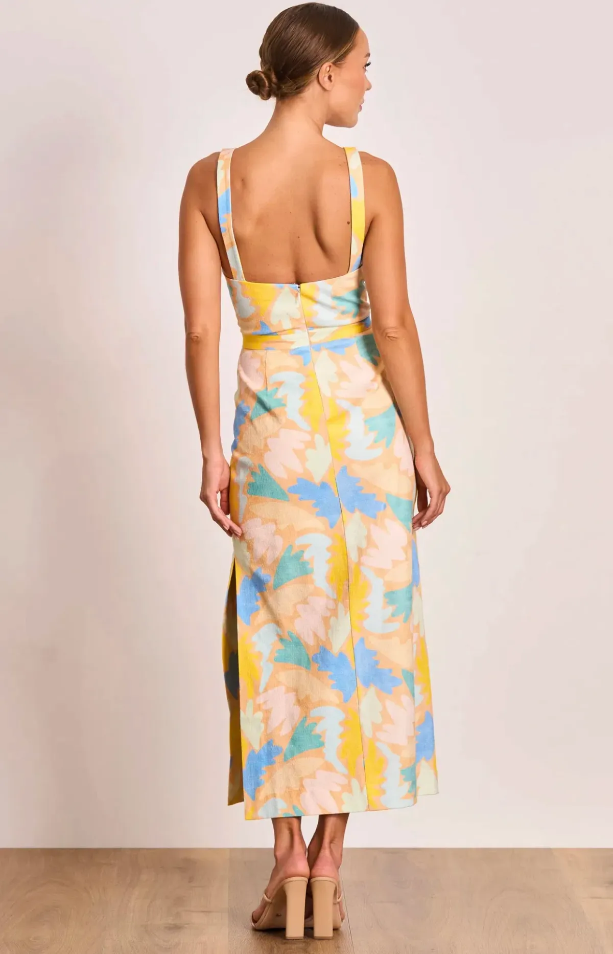 Pasduchas Carnivale Midi Dress Multi Size 10 - Image 2