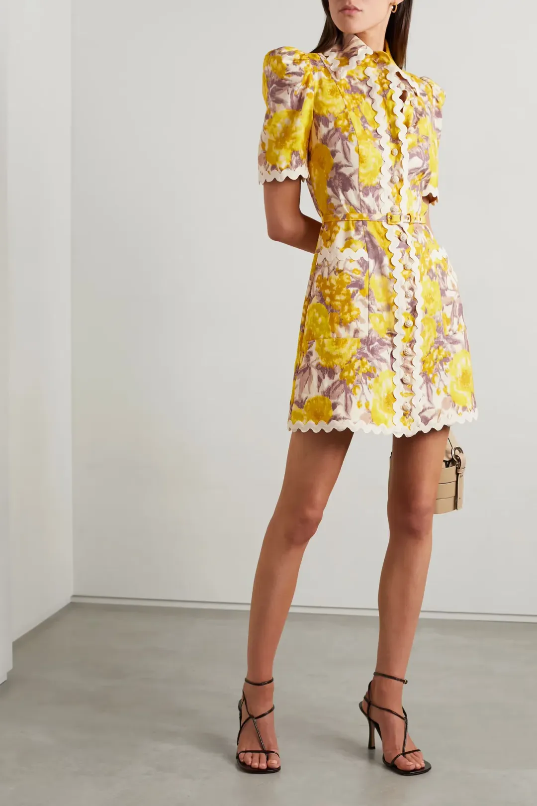 Zimmermann Ric Rac mini Yellow Size AU 8 for rent on The Volte - main image
