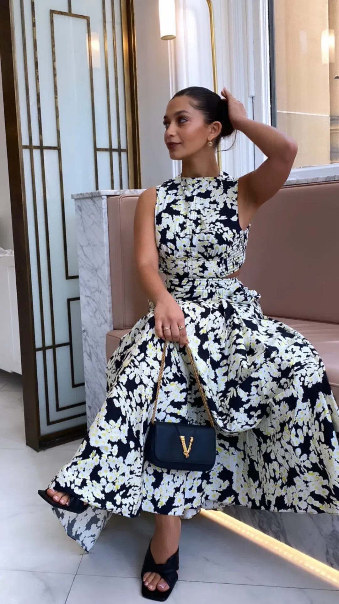 Camilla and Marc Ellie Maxi Dress Print Size 8 for rent on The Volte - main image