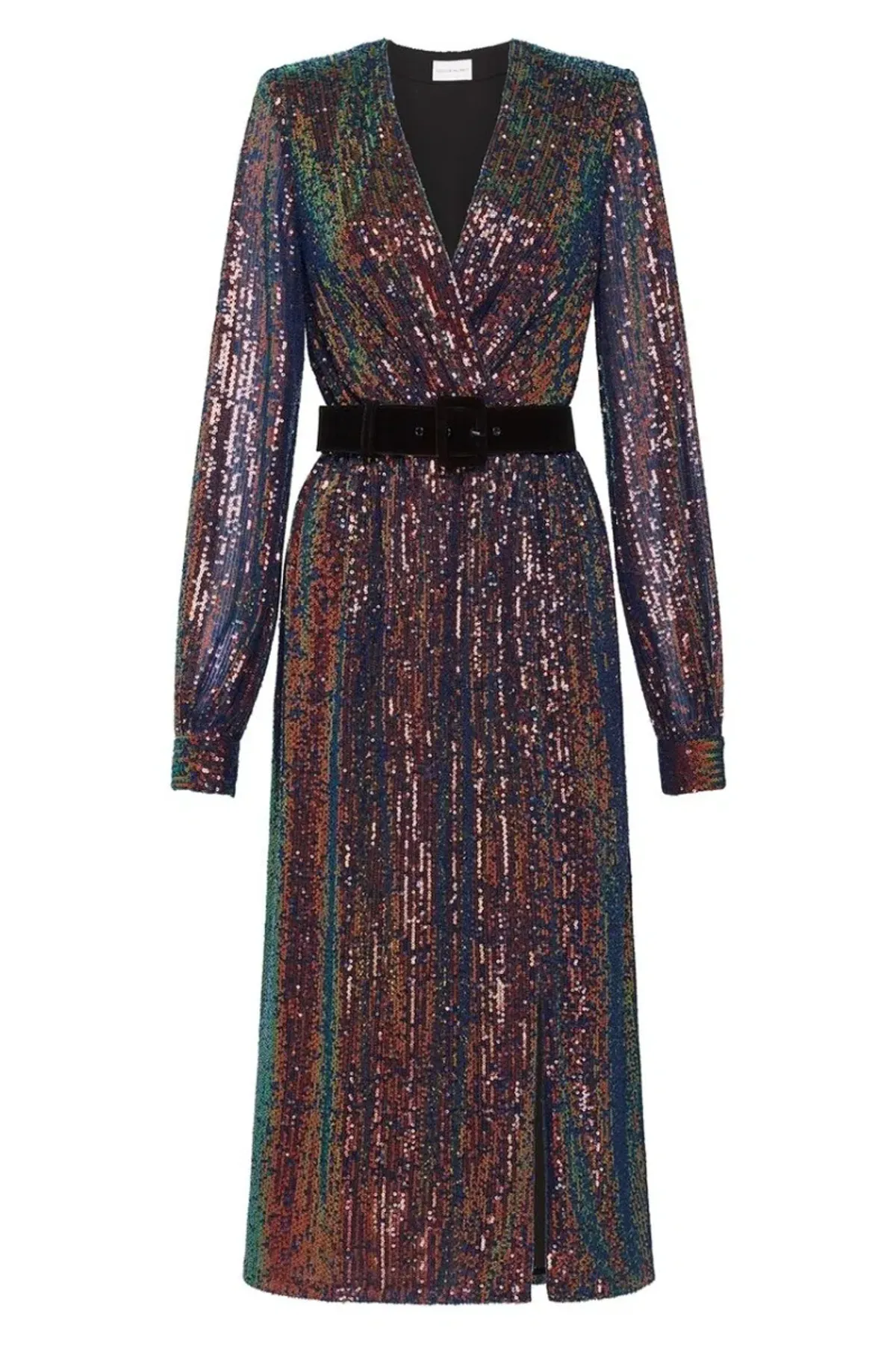 Rebecca Vallance Roxbury Midi Dress Sequin Size 6 - Image 5