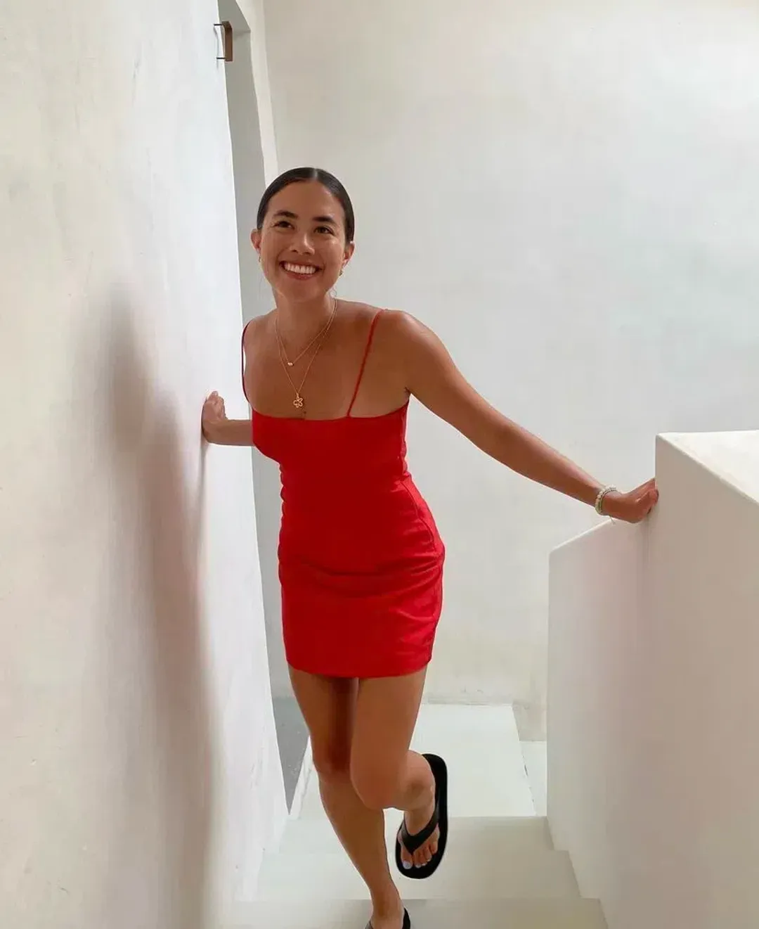 Realisation Par The Uta Mini Dress Red Size S / Au 8 for rent on The Volte - main image