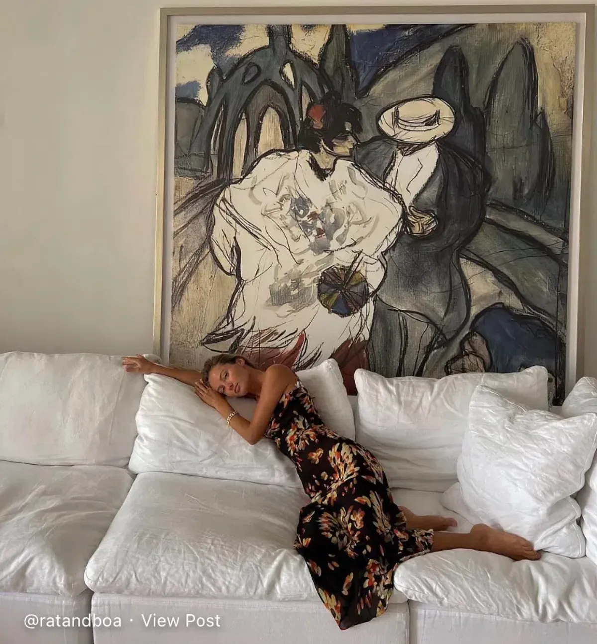 Rat & Boa Catarina Dress Black Size 6 - Image 5