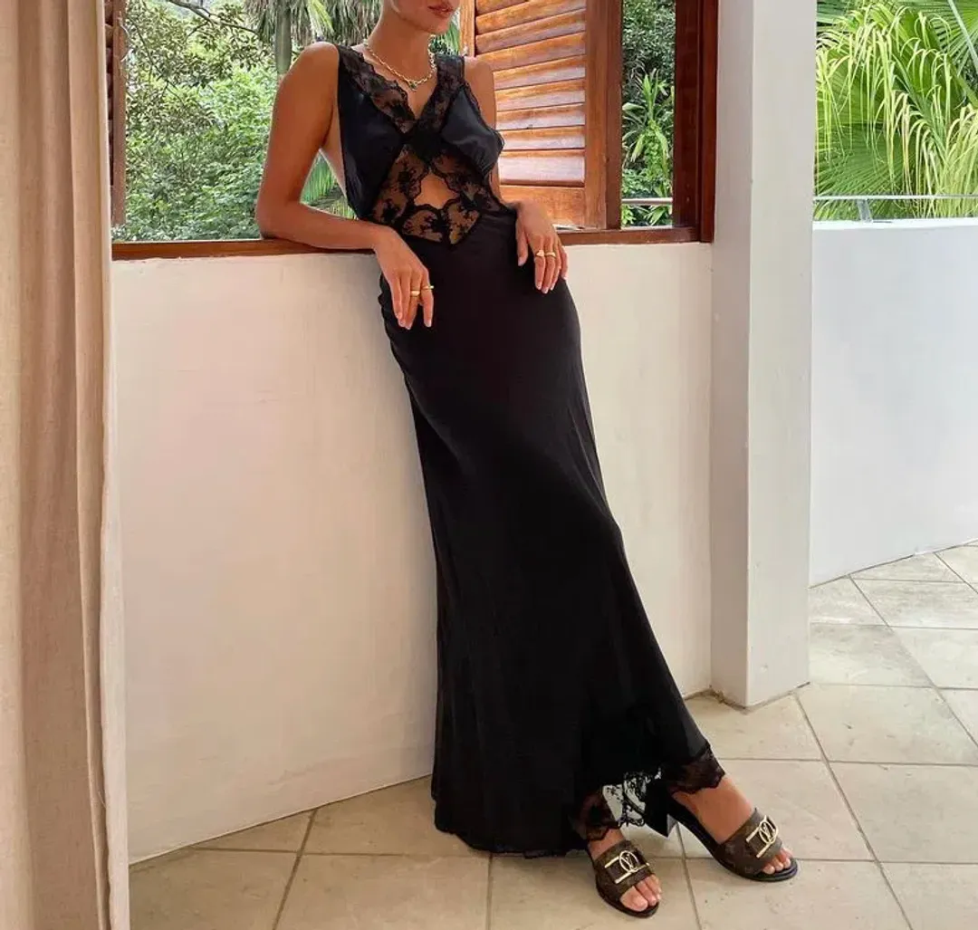 Sir the Label Aries Dress Black Size AU 8 for rent on The Volte - main image