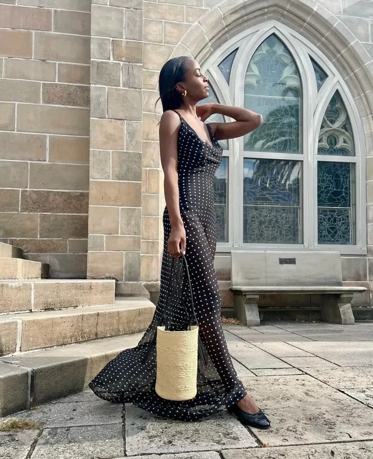 Rat And Boa Gisele Maxi Dress Black Size 6 - Image 5