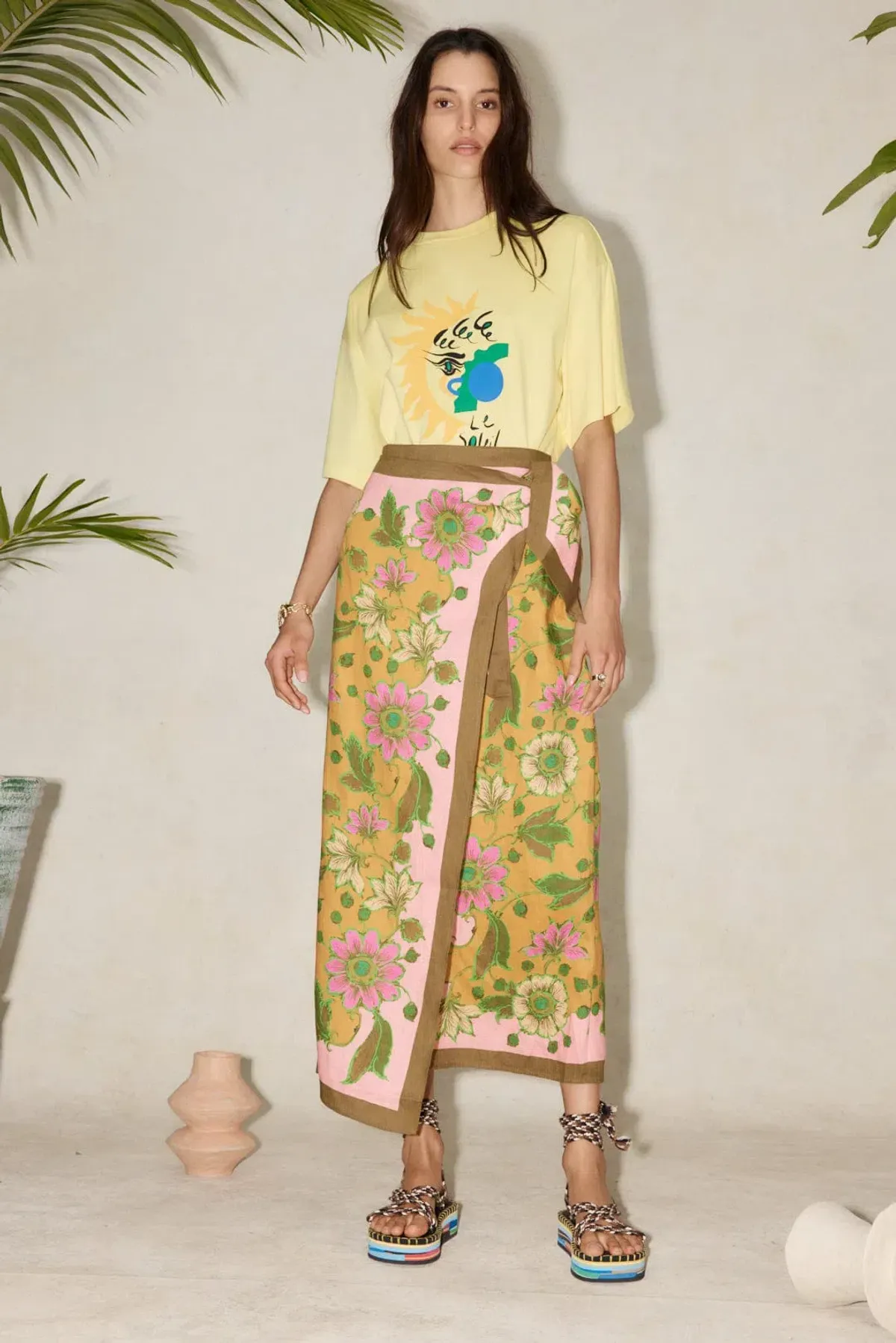 Alemais Winnie Sarong Skirt - Image 1