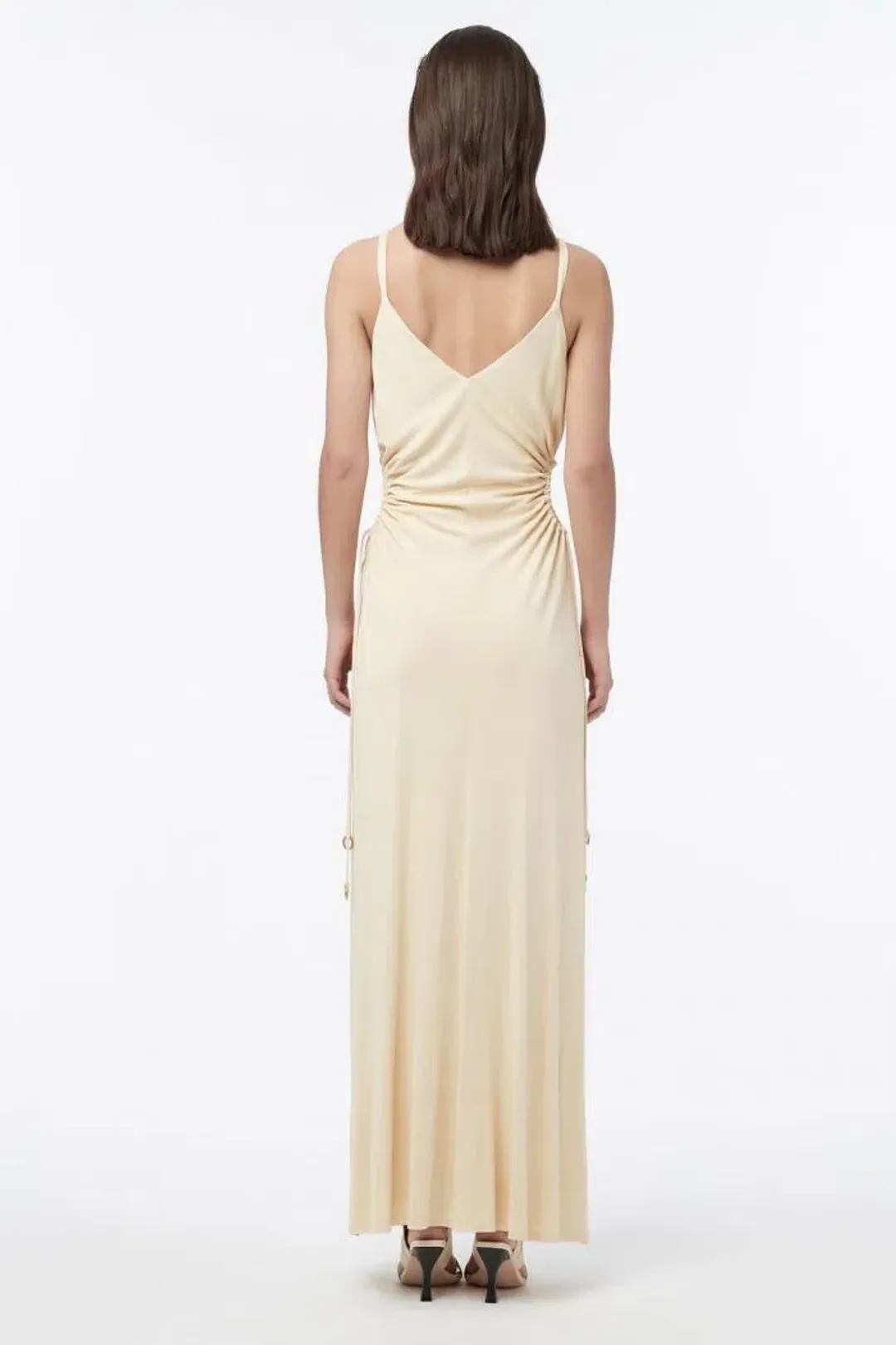 Manning Cartell Tuning in Dress in Custard Yellow Size AU 10 for rent on The Volte - main image