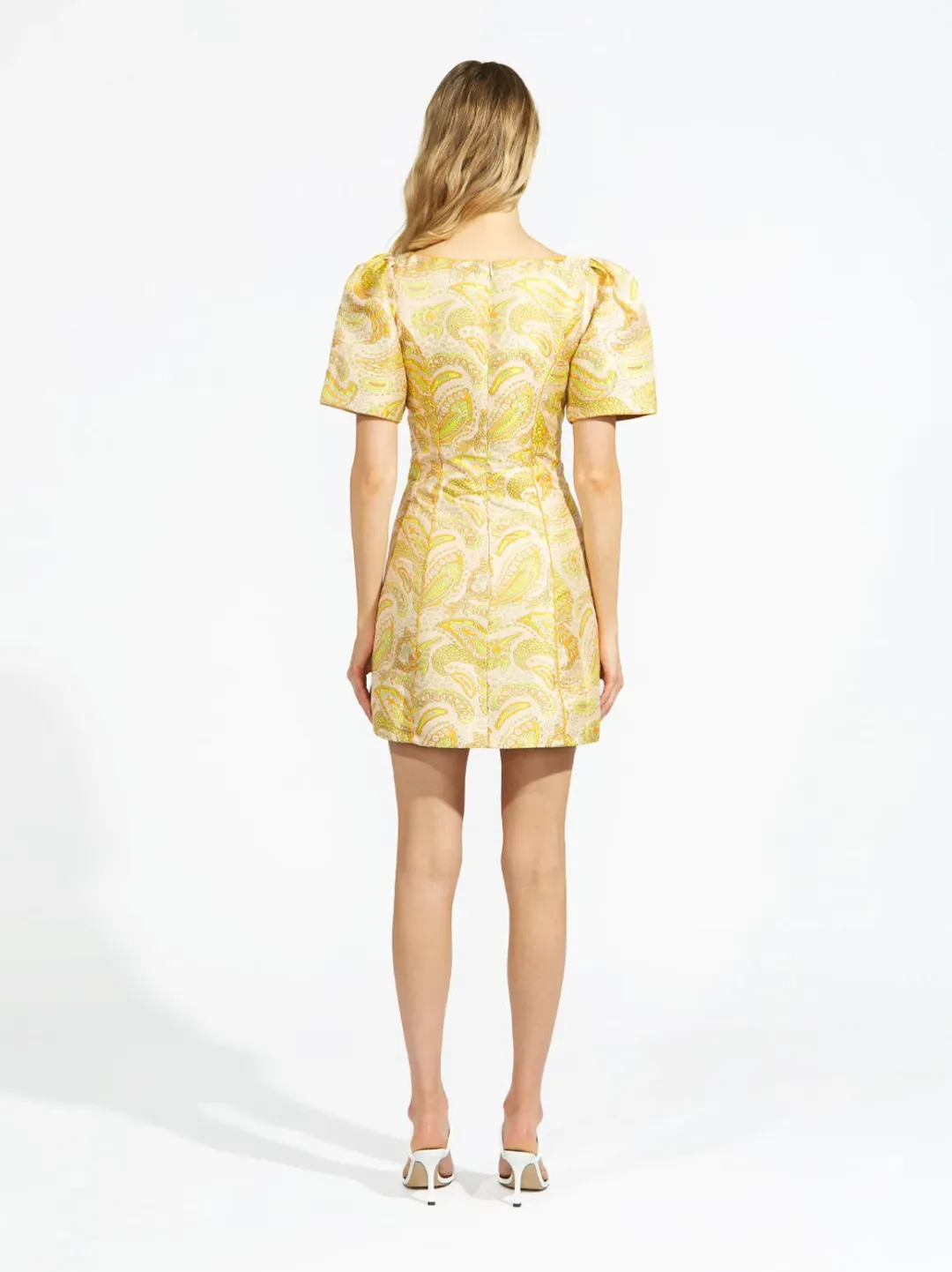 Alice McCall Sun California Dreaming Mini Dress Yellow Size 6 US / 10 AU for rent on The Volte - main image