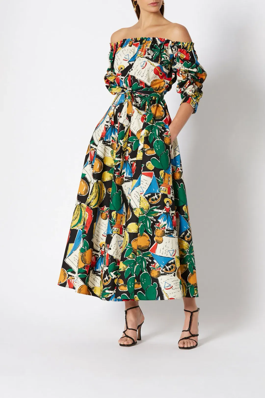 Scanlan Theodore Calypso Dress Multi Size 6 / XS for rent on The Volte - main image