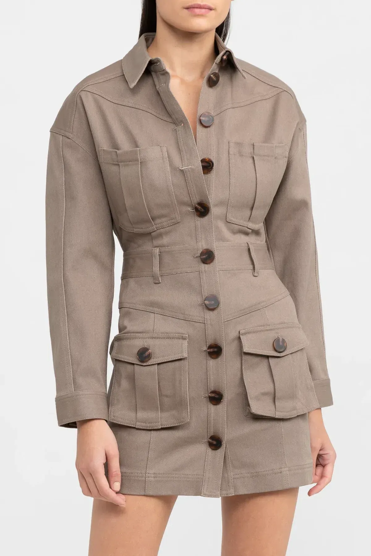 Significant Other Isabelle Dress Brown Size 8 - Image 2