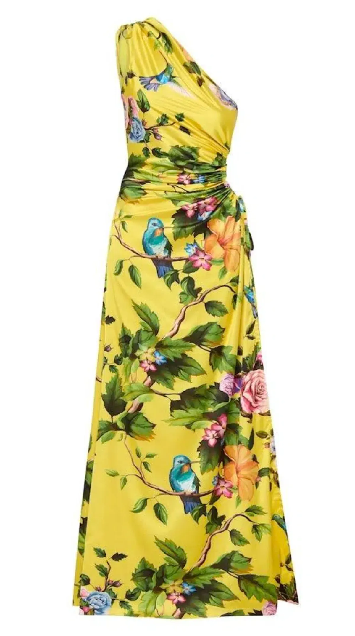 Sonya Moda Nour Royal Botanica Maxi Dress Yellow Floral Size 8 - Image 5