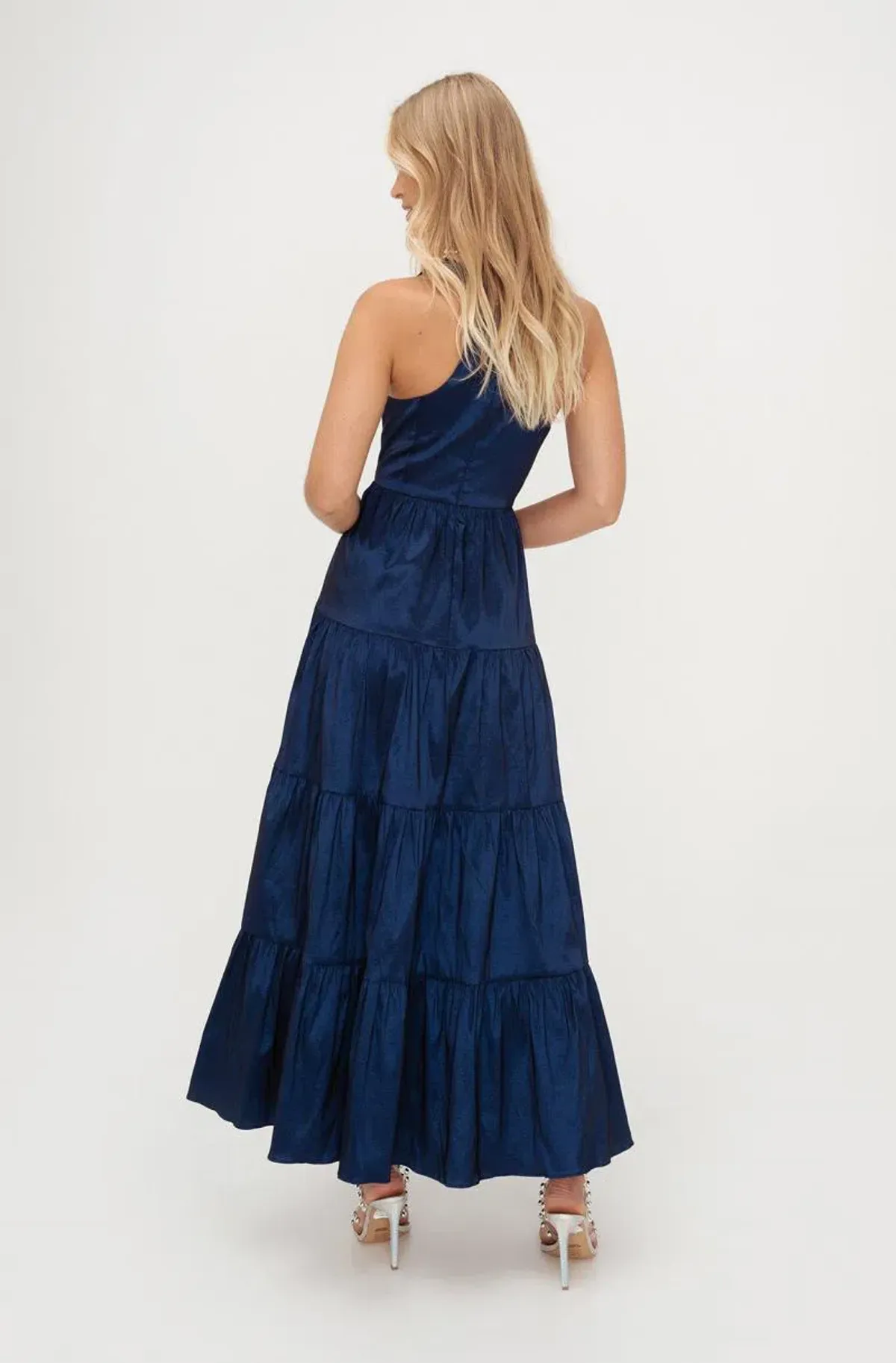 Sheike Galleria Maxi Dress Navy Blue Size 8 - Image 3