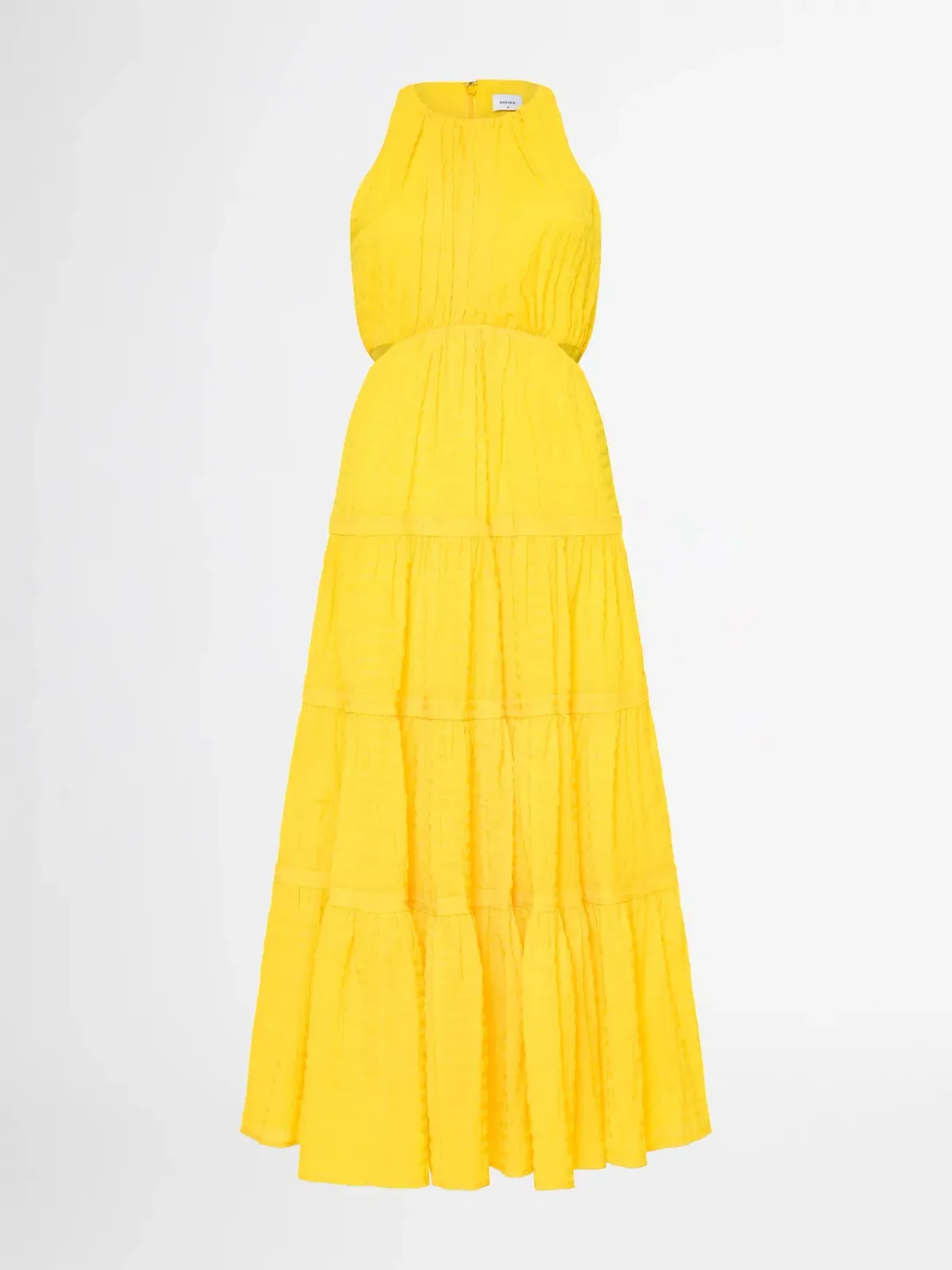 Shieke Barcelona Maxi Dress Yellow Size 12 - Image 4
