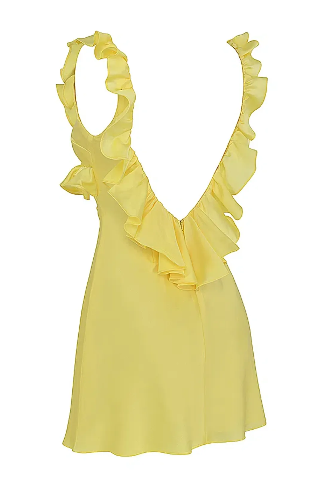 House of CB Tink Buttercup Mini Dress Yellow Size S / Au 8 for rent on The Volte - main image