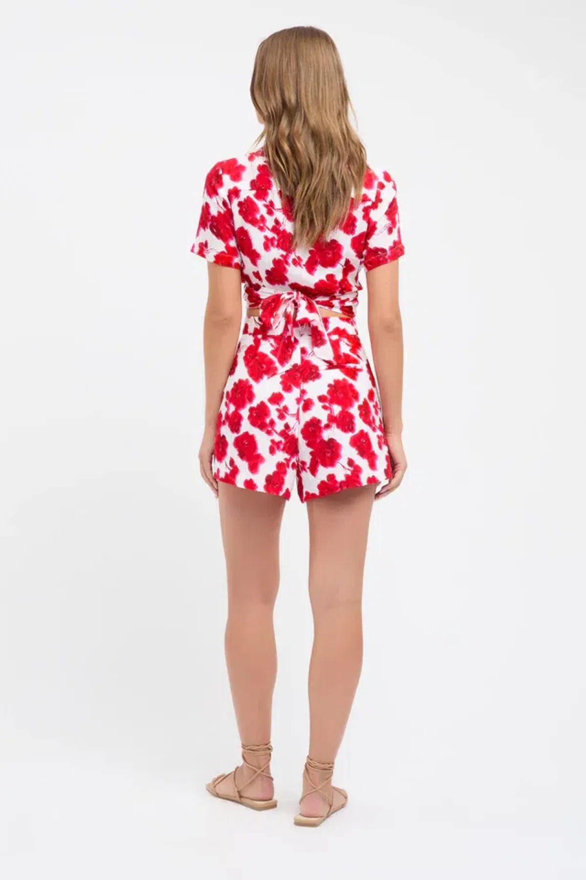 Kookai Bonita Crop Shirt Floral Size 34 / Au 6 - Image 3