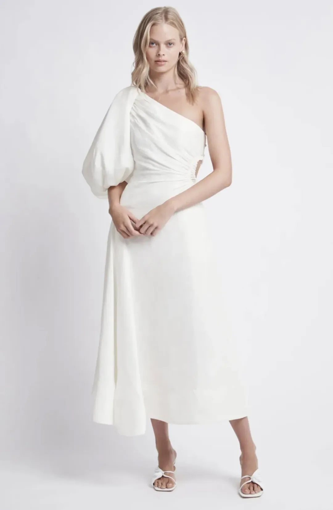 Aje Concept Dress White Size 8 for rent on The Volte - main image