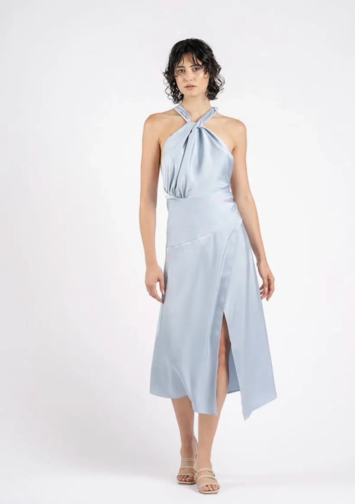 One Fell Swoop Sidney Midi Dress Blue Size 12 - Image 1