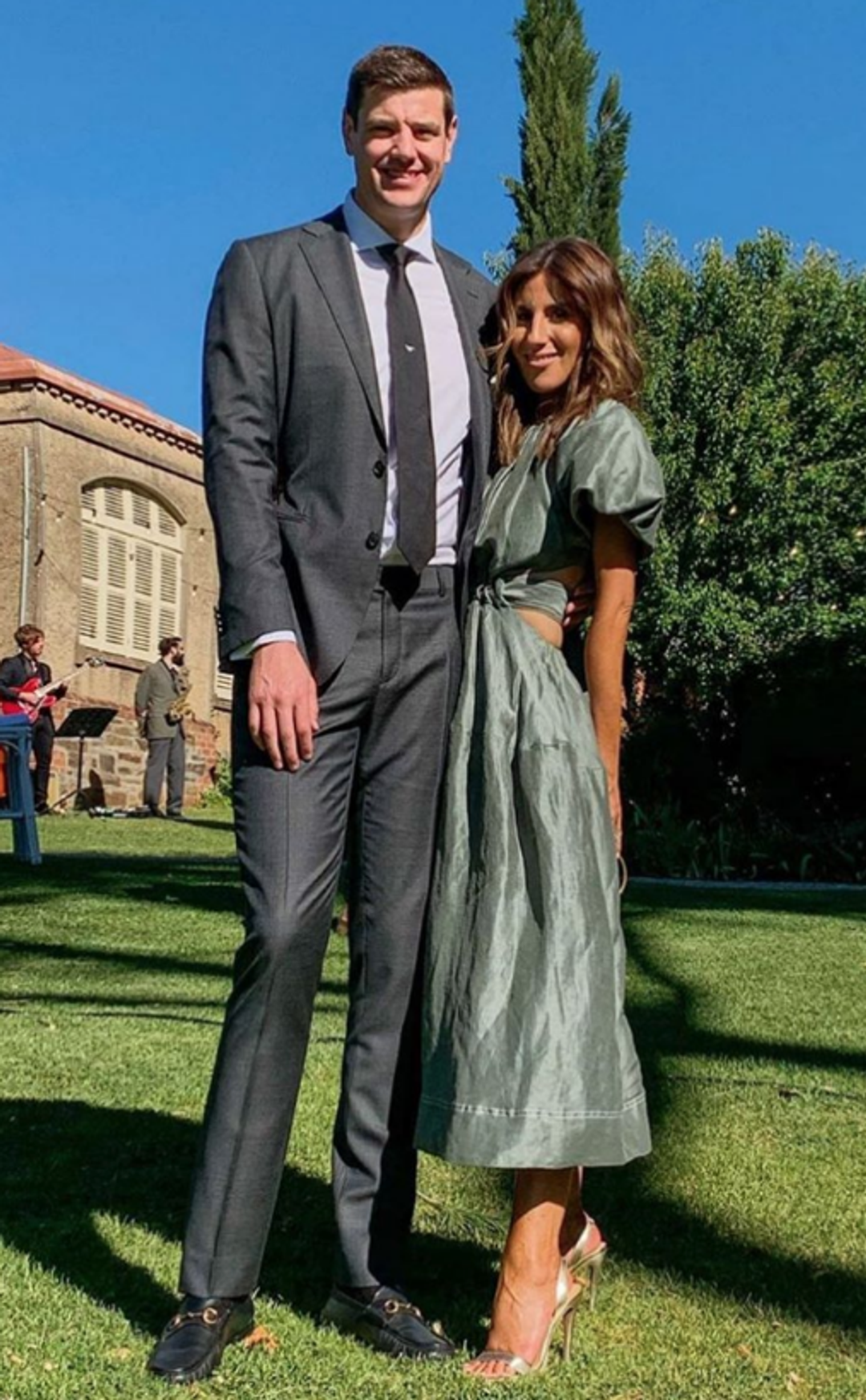 Aje Mimosa Cutout Midi Dress Green Size 8 for rent on The Volte - main image