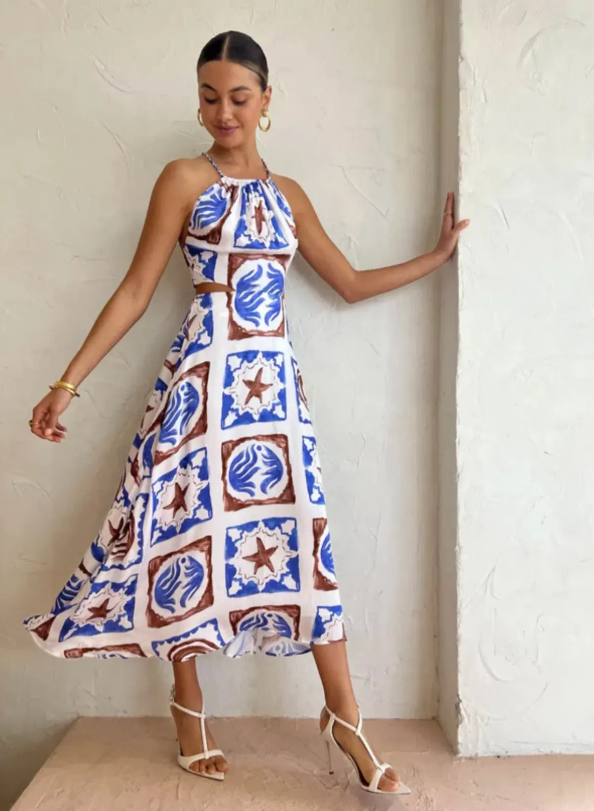 Roame Jude Dress Print Size 2/AU 10 - Image 2