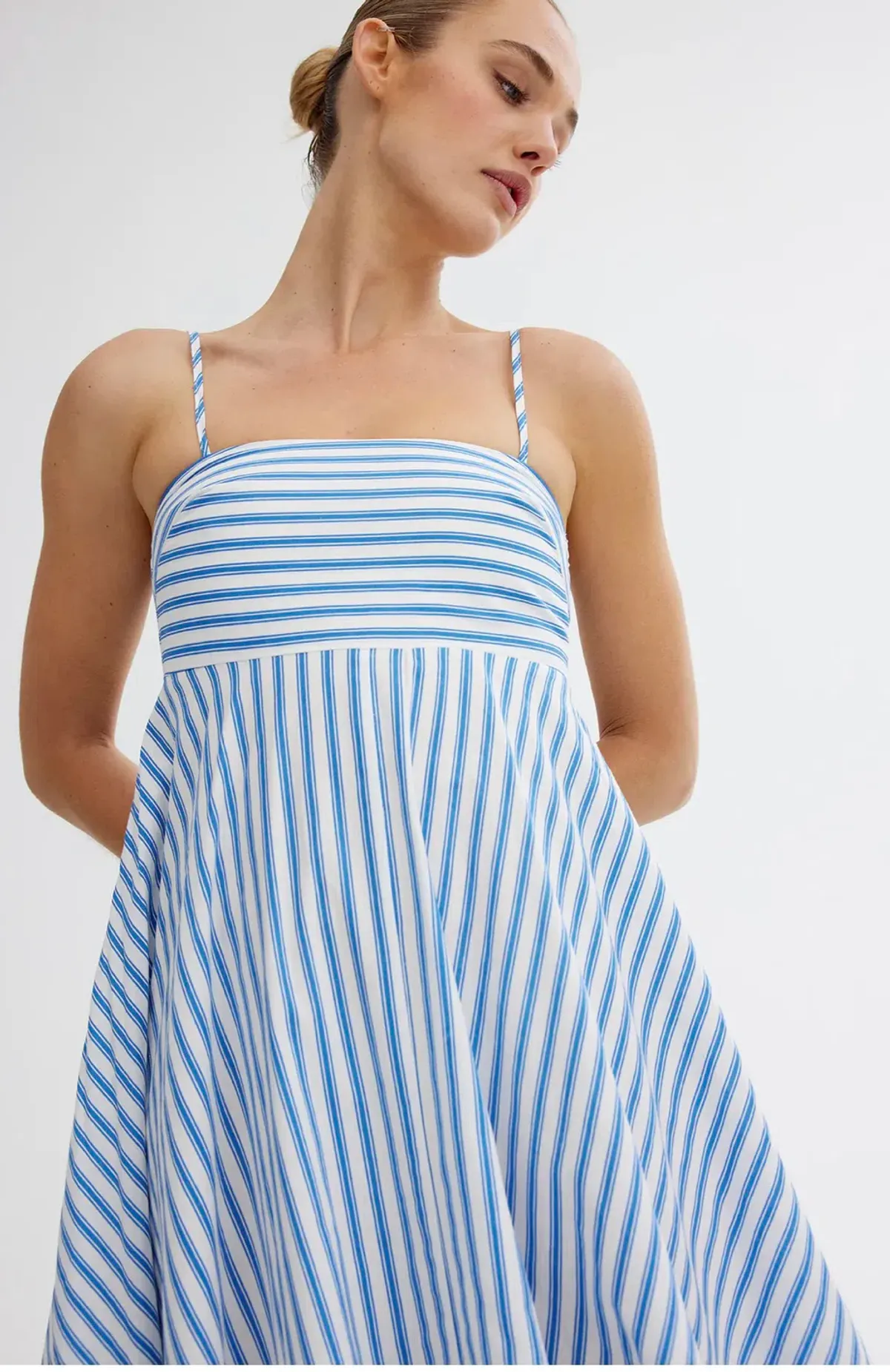 Aston Studio - Rue Dress - Sapphire Stripe - Size 10 - Image 2