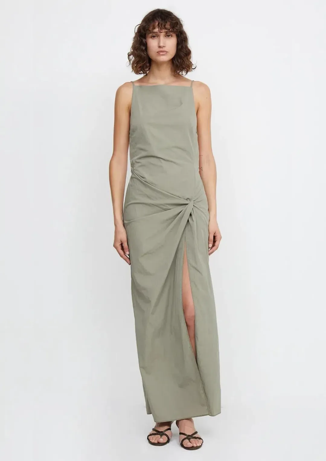 Bec & Bridge Adrianna Maxi Dress In Sage Green Size 8 for rent on The Volte - main image