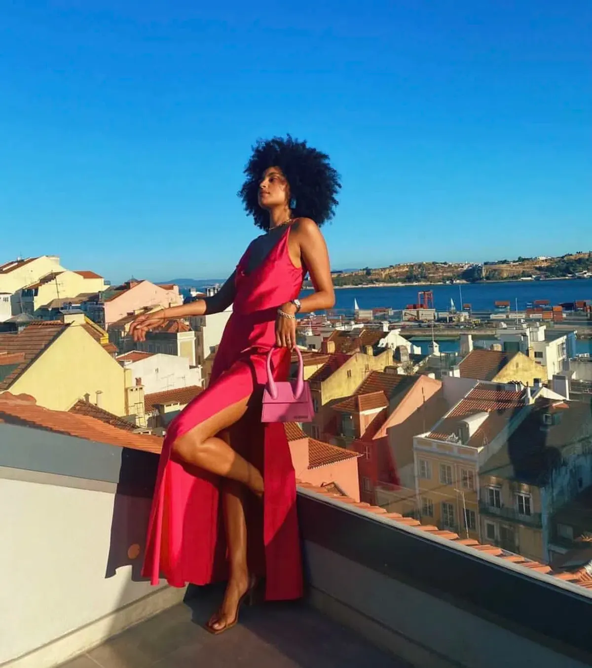 Rat & Boa Anastasia Dress Pink Size XS / AU 6 - Image 3